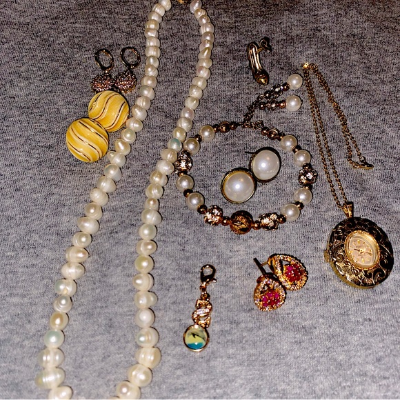 Water Pearls Jewelry Mix Lot - Picture 2 of 10